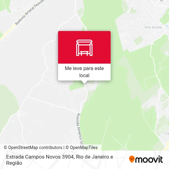 Estrada Campos Novos 3904 mapa