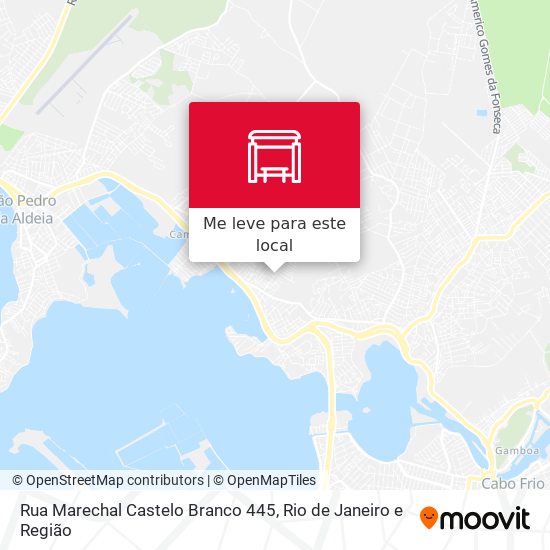 Rua Marechal Castelo Branco 445 mapa