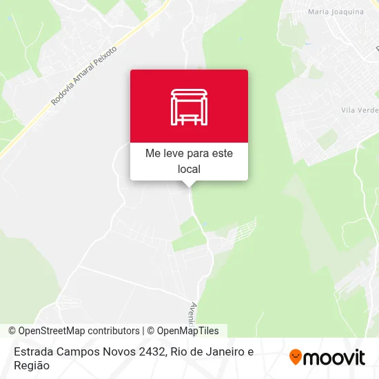 Estrada Campos Novos 2432 mapa