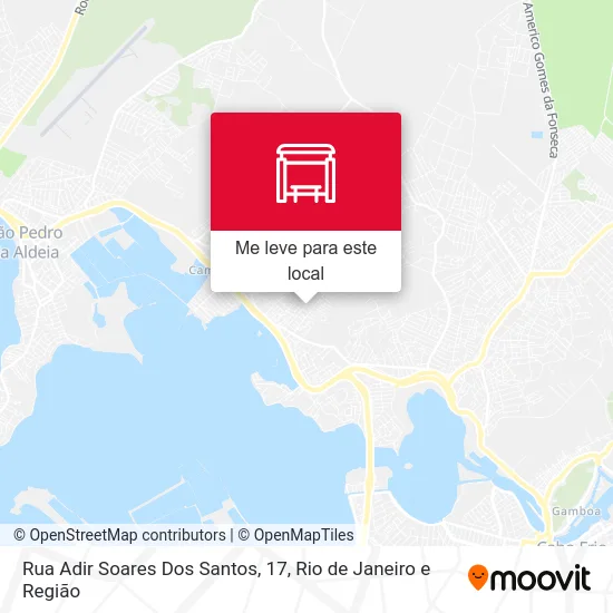 Rua Adir Soares Dos Santos, 17 mapa