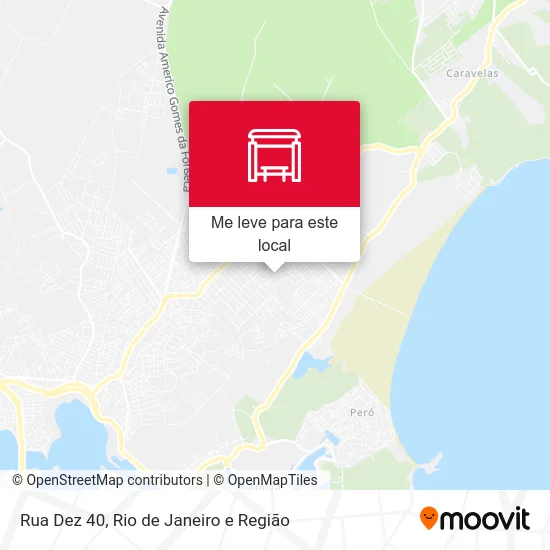 Rua Dez 40 mapa