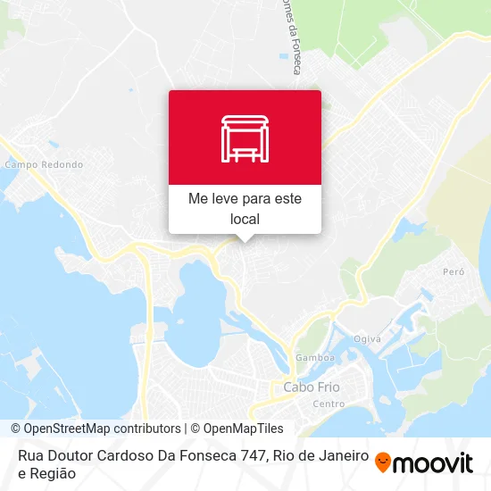 Rua Doutor Cardoso Da Fonseca 747 mapa