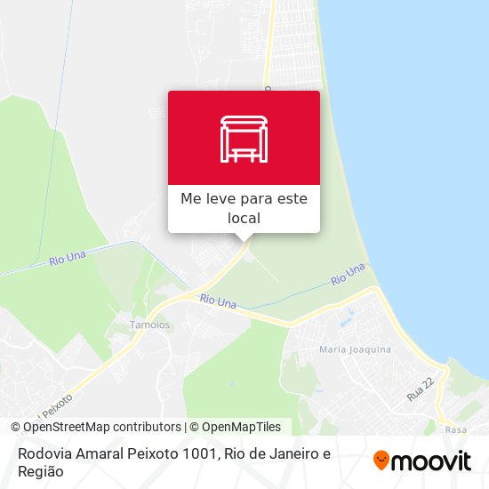 Rodovia Amaral Peixoto 1001 mapa