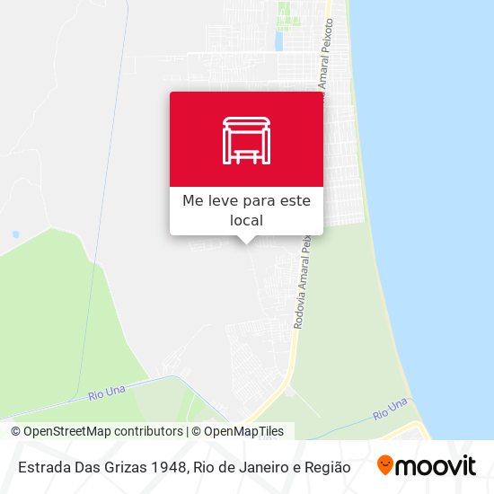 Estrada Das Grizas 1948 mapa