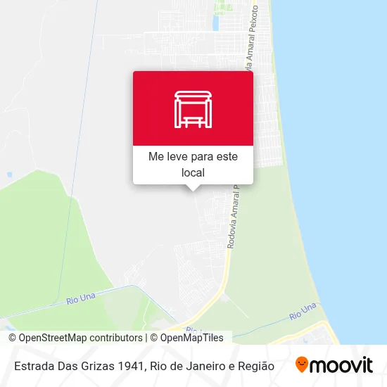 Estrada Das Grizas 1941 mapa