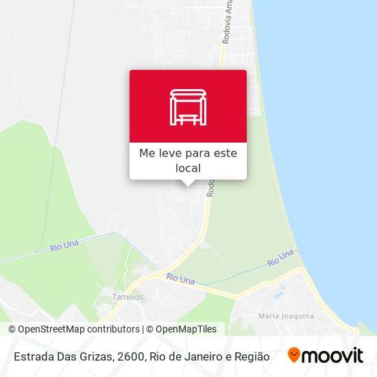 Estrada Das Grizas, 2600 mapa