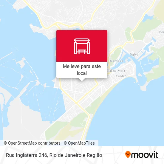 Rua Inglaterra 246 mapa