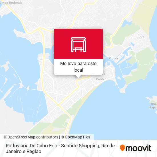 Rodoviária De Cabo Frio - Sentido Shopping mapa