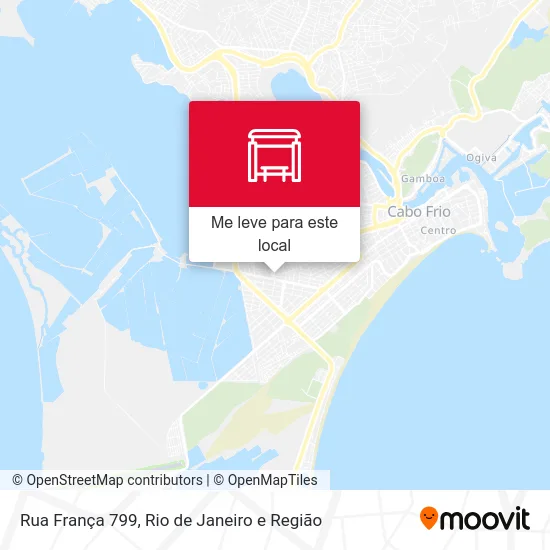Rua França 799 mapa