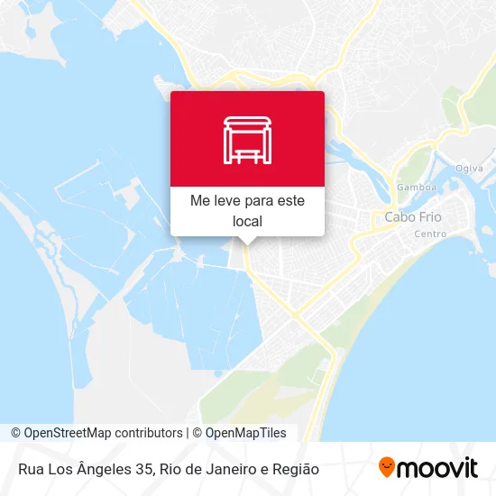 Rua Los Ângeles 35 mapa