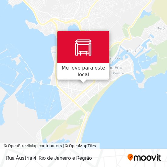 Rua Áustria 4 mapa