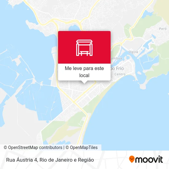 Rua Áustria 4 mapa