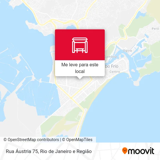 Rua Áustria 75 mapa