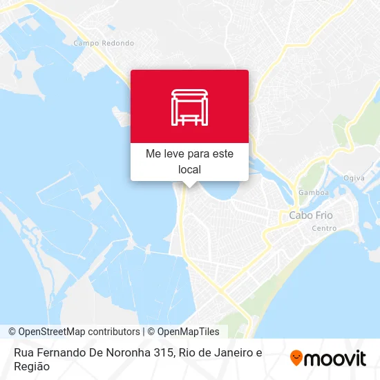 Rua Fernando De Noronha 315 mapa