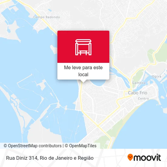 Rua Diniz 314 mapa