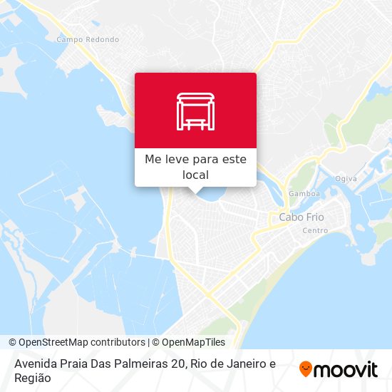Avenida Praia Das Palmeiras 20 mapa