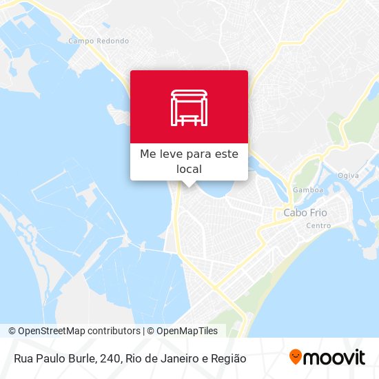 Rua Paulo Burle, 240 mapa