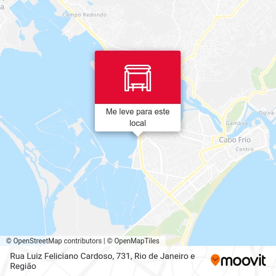 Rua Luiz Feliciano Cardoso, 731 mapa
