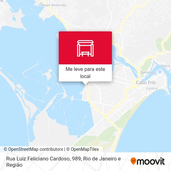 Rua Luiz Feliciano Cardoso, 989 mapa