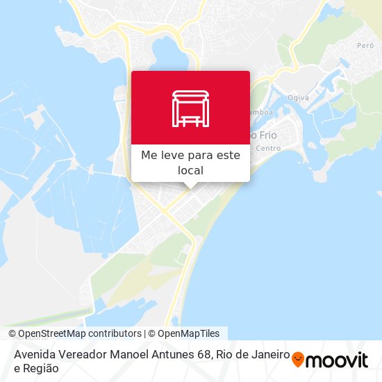 Avenida Vereador Manoel Antunes 68 mapa