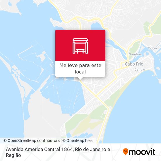 Avenida América Central 1864 mapa