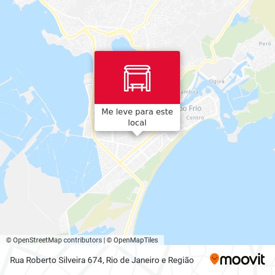Rua Roberto Silveira 674 mapa