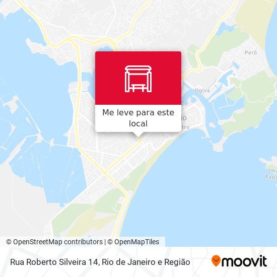 Rua Roberto Silveira 14 mapa