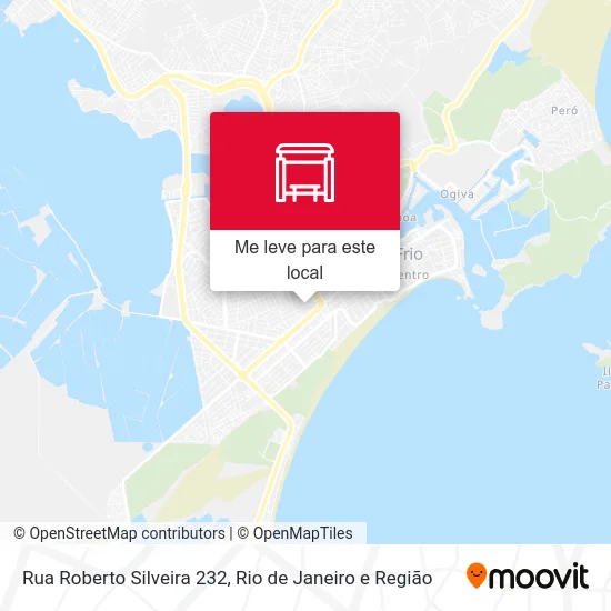 Rua Roberto Silveira 232 mapa