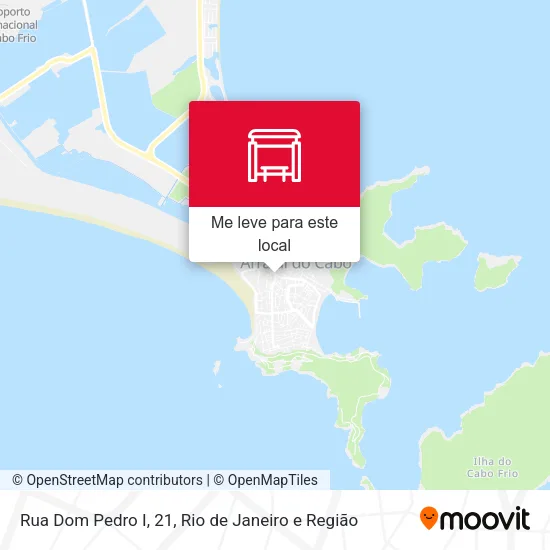 Rua Dom Pedro I, 21 mapa