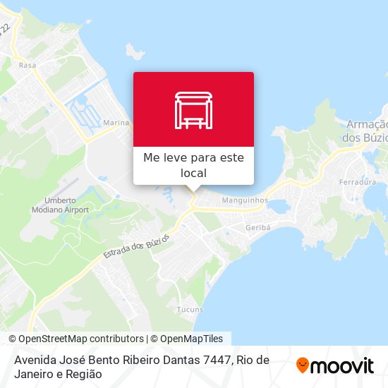 Avenida José Bento Ribeiro Dantas 7447 mapa
