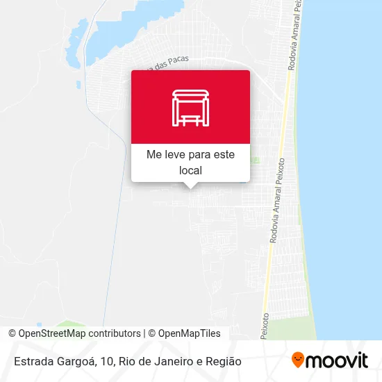 Estrada Gargoá, 10 mapa