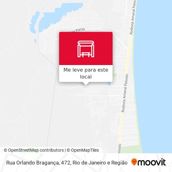 Rua Orlando Bragança, 472 mapa