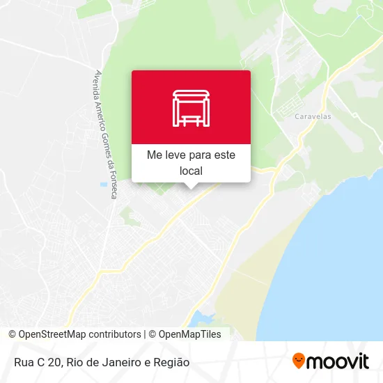 Rua C 20 mapa