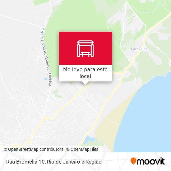 Rua Bromélia 10 mapa
