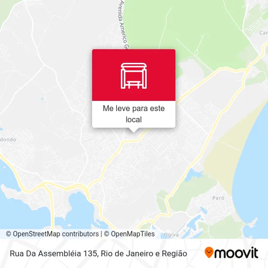 Rua Da Assembléia 135 mapa
