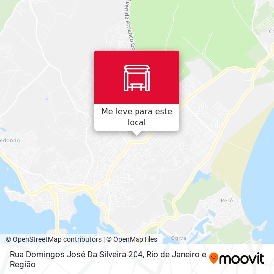 Rua Domingos José Da Silveira 204 mapa