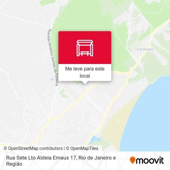 Rua Sete Lto Aldeia Emaus 17 mapa