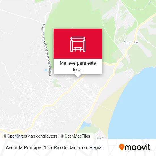 Avenida Principal 115 mapa