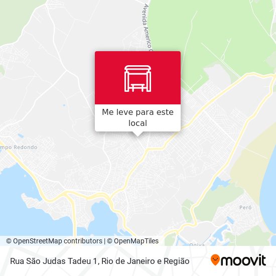 Rua São Judas Tadeu 1 mapa