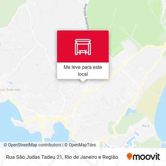 Rua São Judas Tadeu 21 mapa