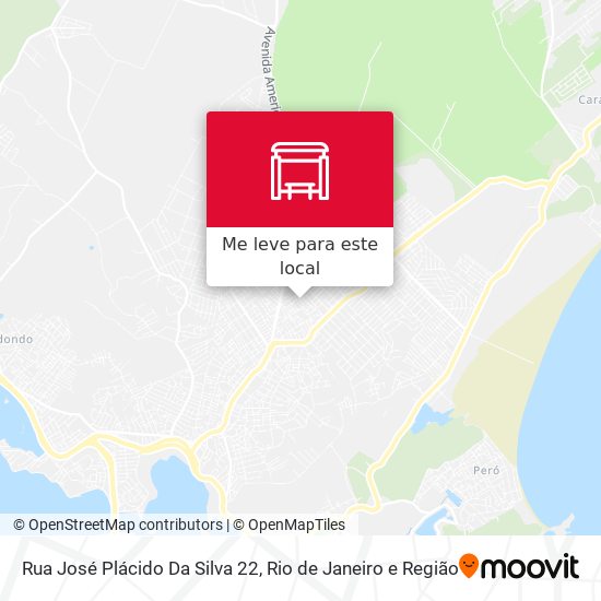 Rua José Plácido Da Silva 22 mapa