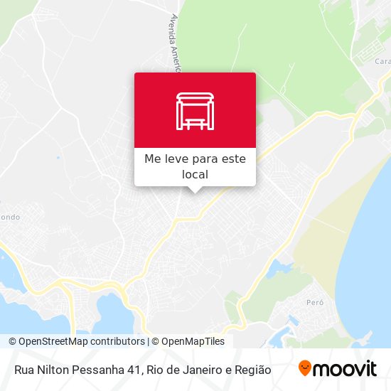 Rua Nilton Pessanha 41 mapa