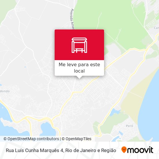 Rua Luís Cunha Marquês 4 mapa