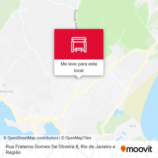 Rua Fraterno Gomes De Oliveira 8 mapa
