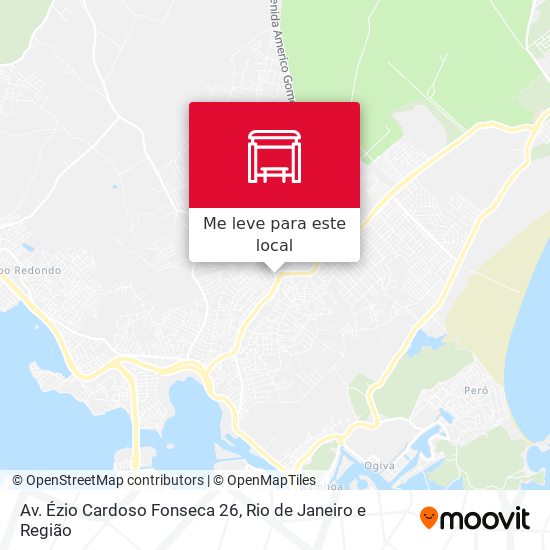 Av. Ézio Cardoso Fonseca 26 mapa