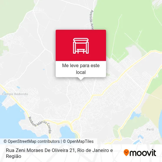 Rua Zeni Moraes De Oliveira 21 mapa