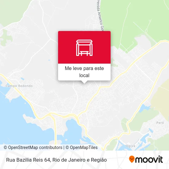 Rua Bazilia Reis 64 mapa