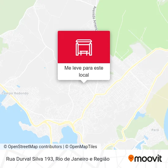 Rua Durval Silva 193 mapa