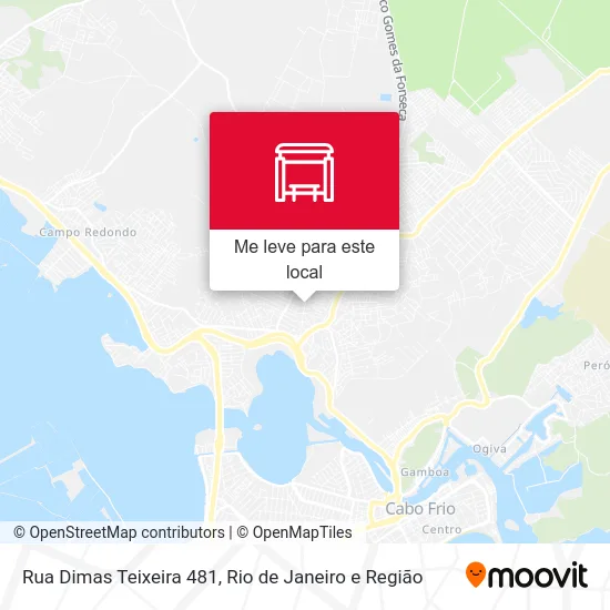 Rua Dimas Teixeira 481 mapa