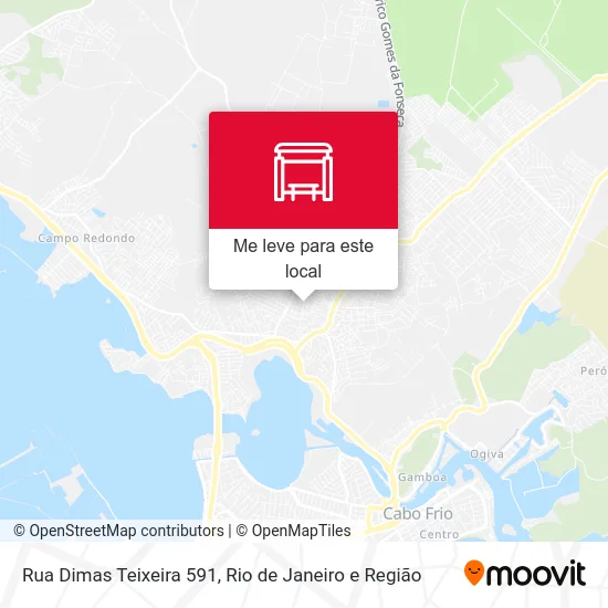 Rua Dimas Teixeira 591 mapa